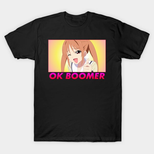 OK BOOMER T-Shirt by Dimedrolisimys